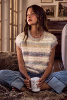 Multi Color Stripe Cozy Sweater