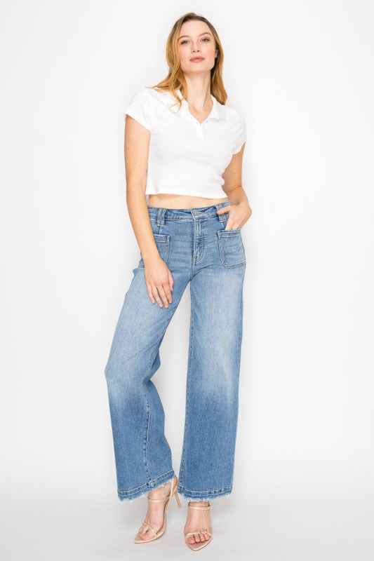 ECO FRIENDLY FABRIC HIGH RISE SLIM PALA