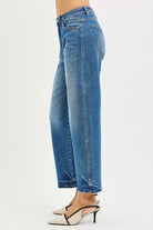 Slouchy Cropped Barrel Jeans