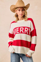 Christmas Merry Lettering Sweater