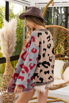 Leopard Print Button Down Cardigan