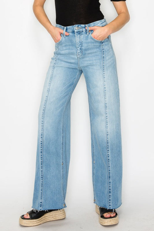 INSEAM TRANSFORM WIDE LEG JEANS