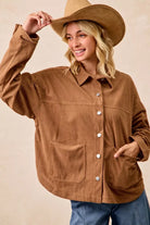 Corduroy Relaxed Fit Shacket