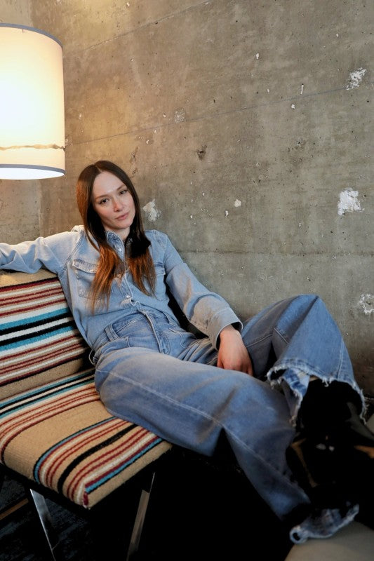 ECO FRIENDLY FABRIC HIGH RISE SLIM PALA