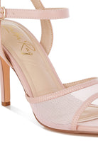 Square Toe Stiletto Sandals