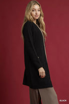 Button-Down Longline Cardigan