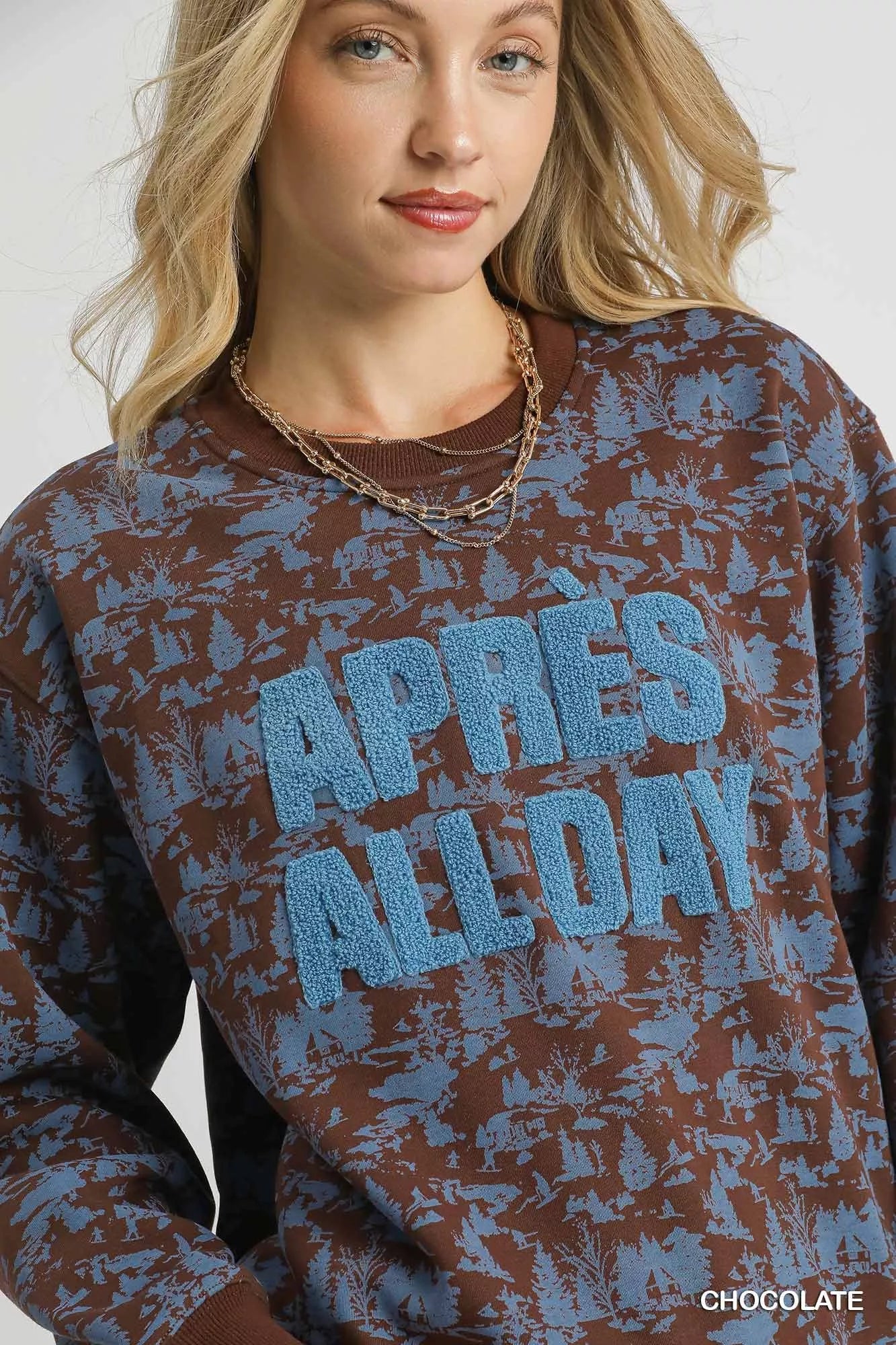 Scenic Print Sweatshirt