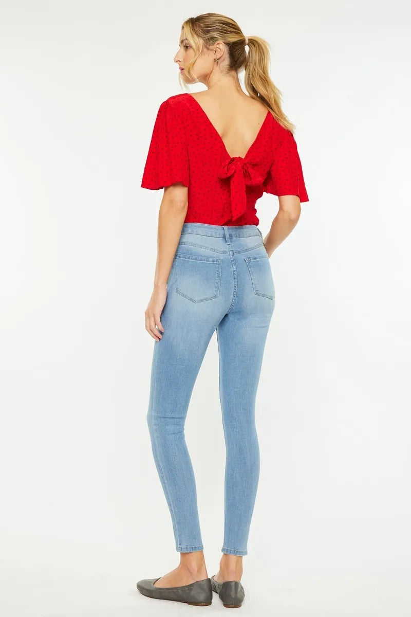 High Rise Super Skinny Jeans