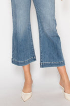 High Rise Crop Palazzo Tummy Control