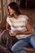 Multi Color Stripe Cozy Sweater