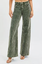 High Rise Wide Leg Corduroy Jeans
