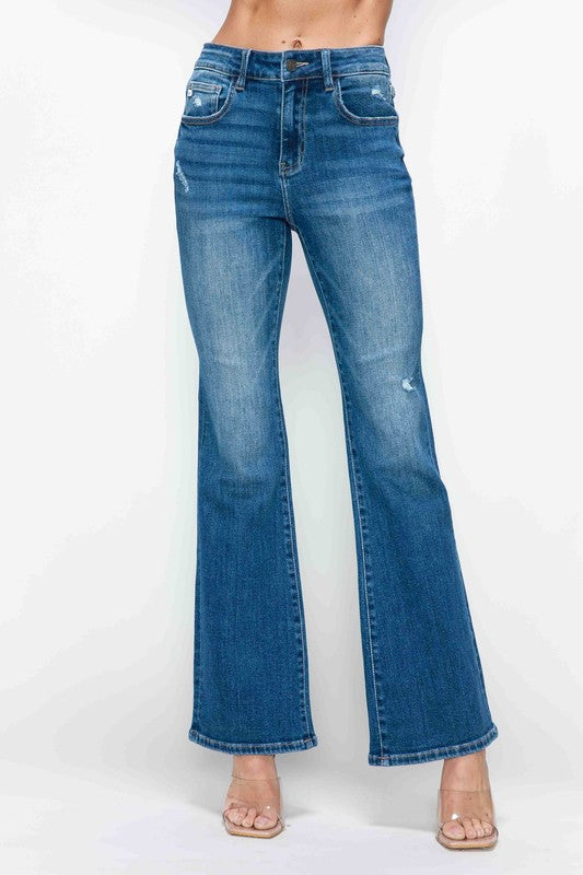 High Rise Bootcut Jeans