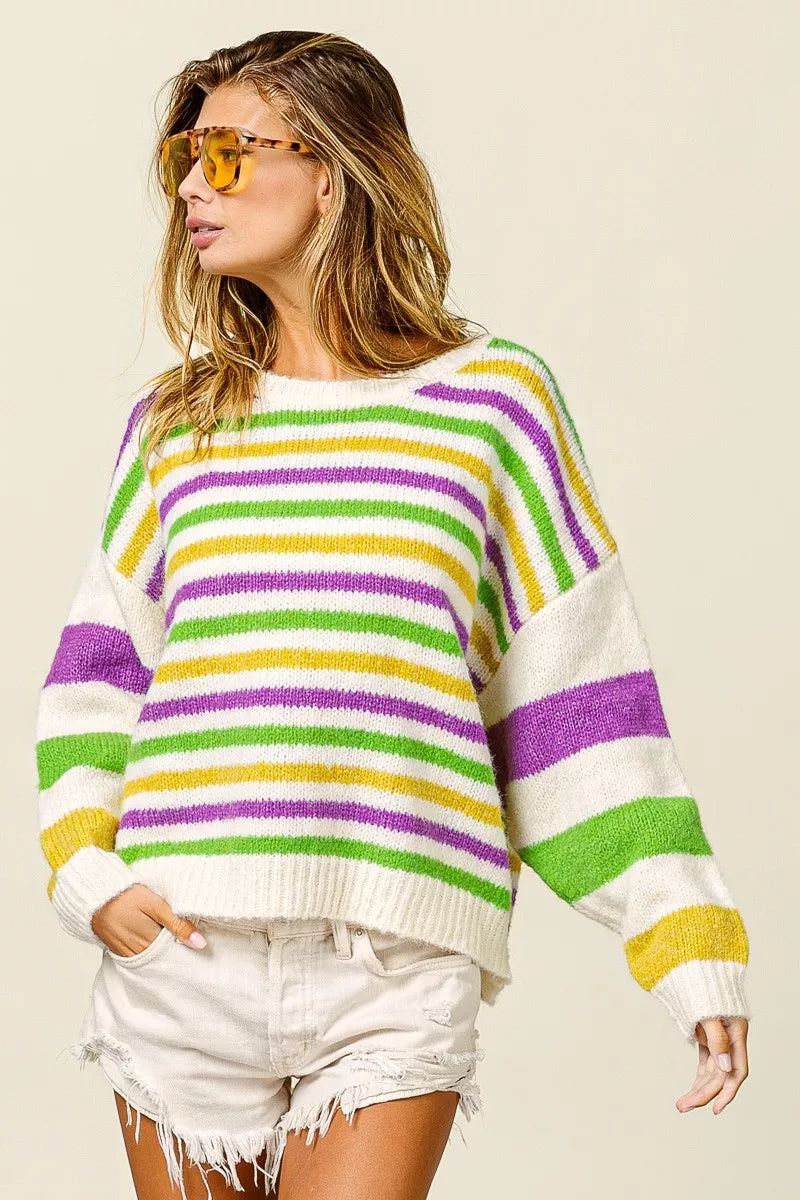 Striped Comfy Sweater