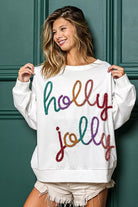 Holly Jolly French Terry Sweatshirt