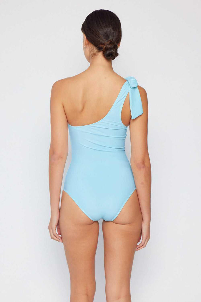 Marina West Swim Vacay Mode One Shoulder Swimsuit