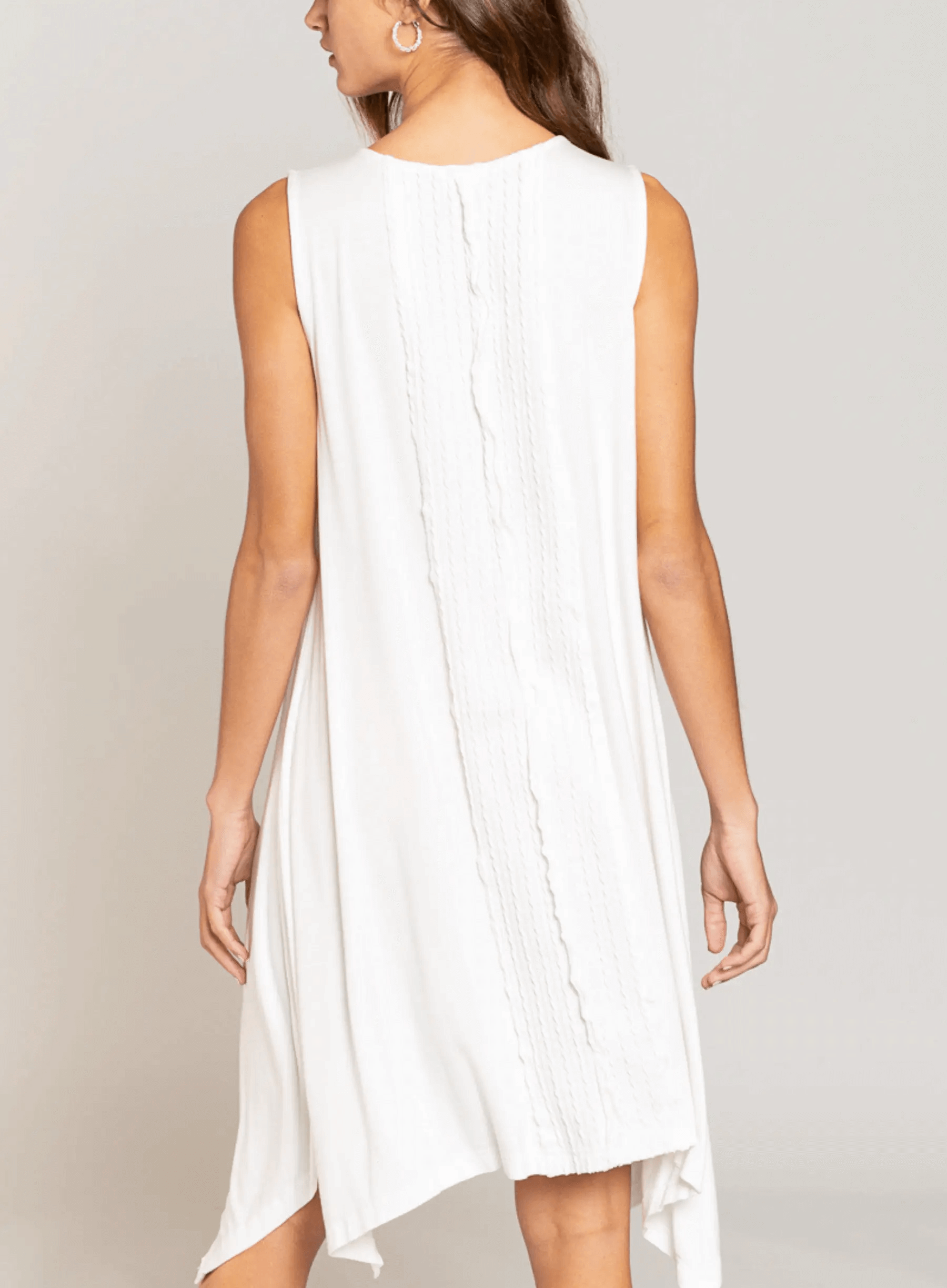 POL Sleeveless Asymmetrical Dress