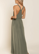 POL V-Neck Maxi Dress