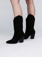 Akito Knee High Heel Boots - Rocca & Co