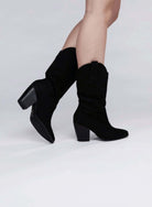 Akito Knee High Heel Boots - Rocca & Co