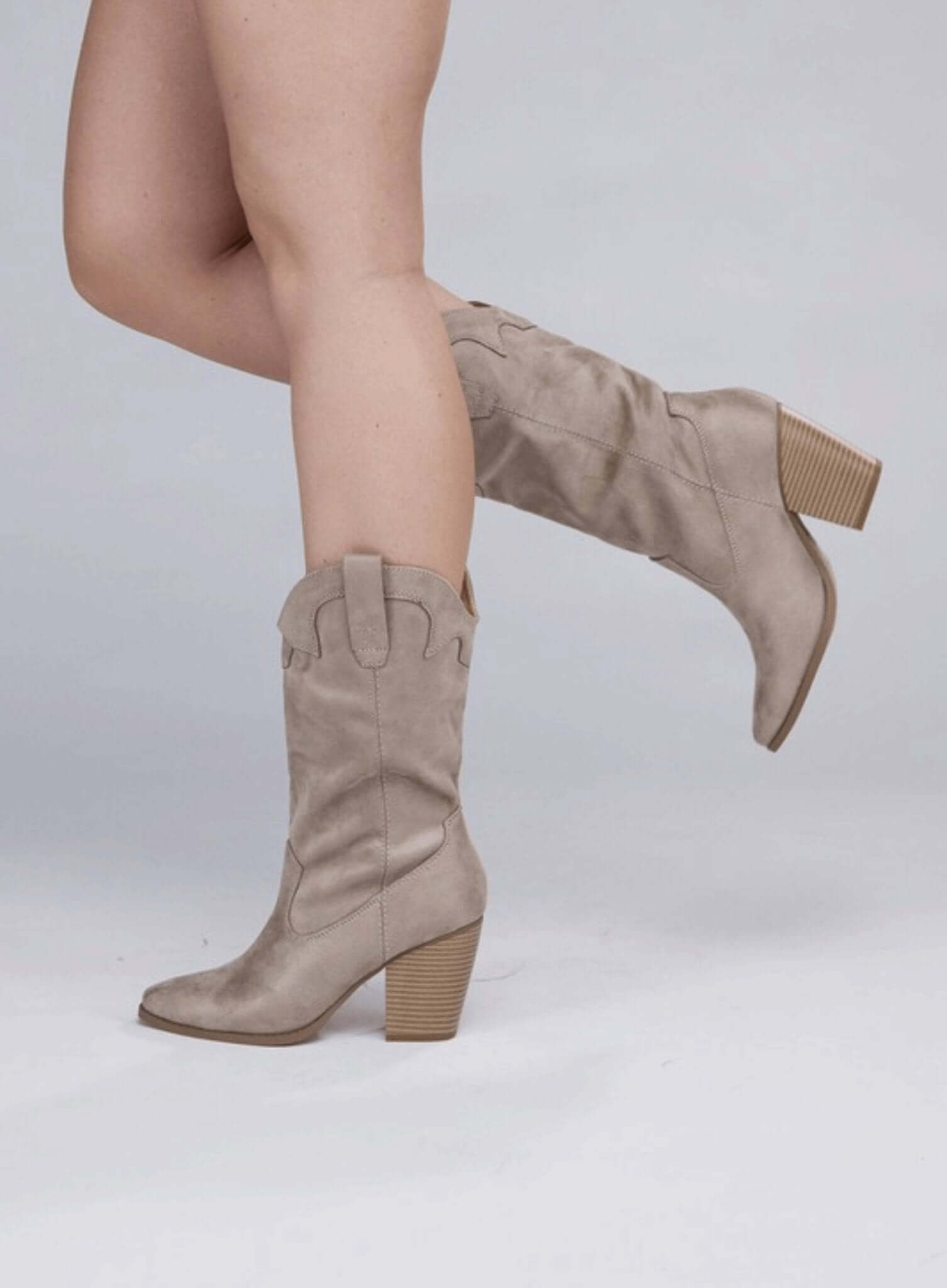 Akito Knee High Heel Boots - Rocca & Co