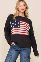 Distressed USA Logo Sweater - Rocca & Co