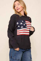 Distressed USA Logo Sweater - Rocca & Co