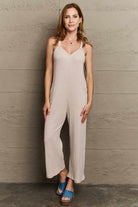 Don't Get It Twisted Rib Knit Jumpsuit - Rocca & Co