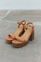Feel It Platform Heel Sandals - Rocca & Co