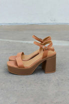 Feel It Platform Heel Sandals - Rocca & Co