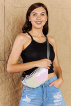 Festival Baby Sequin Front Single Zipper Fanny Pack - Rocca & Co