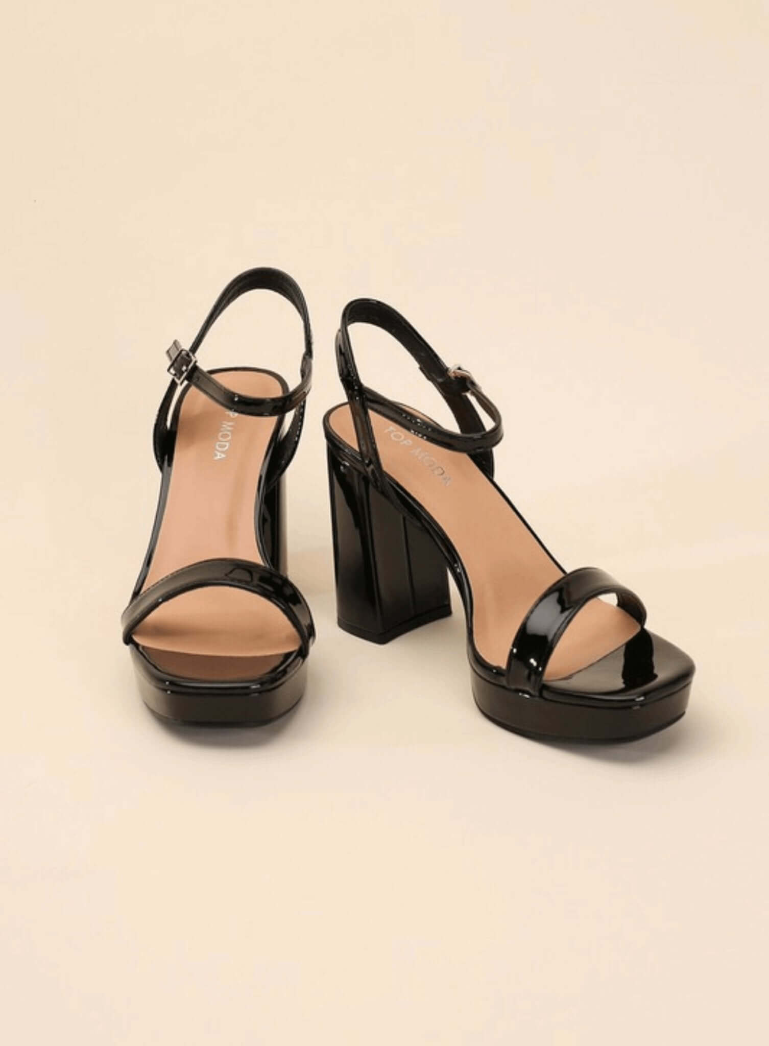 Finn-1 Ankle Strap Heels - Rocca & Co