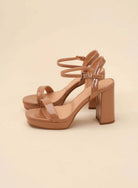 Finn-1 Ankle Strap Heels - Rocca & Co