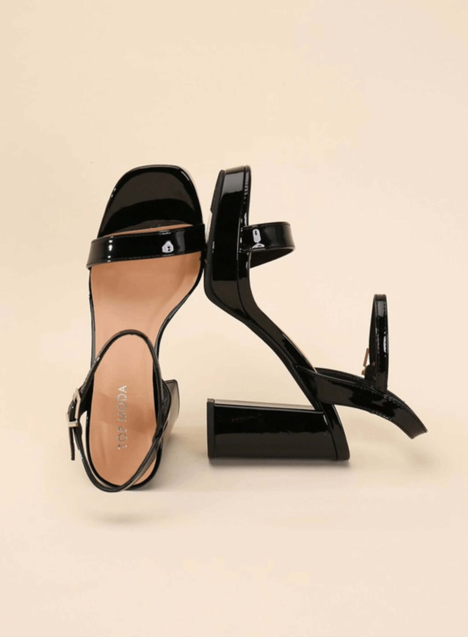 Finn-1 Ankle Strap Heels - Rocca & Co