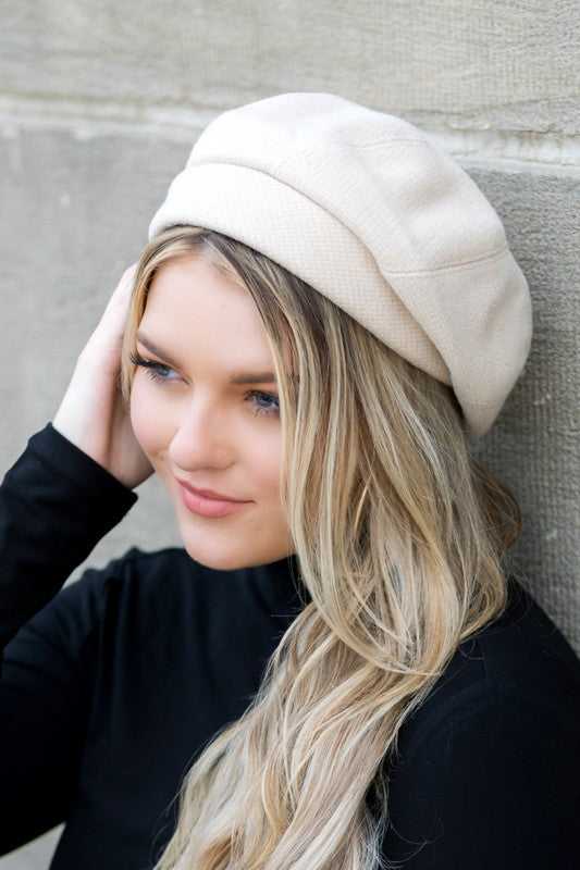 Fold Over Beret - Rocca & Co