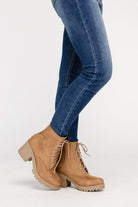 Fuzzy Combat Boots - Rocca & Co