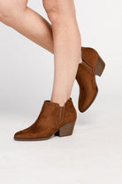 GWEN Suede Ankle Boots - Rocca & Co