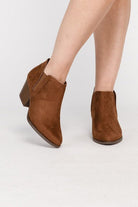 GWEN Suede Ankle Boots - Rocca & Co