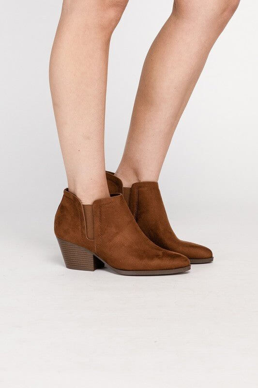 GWEN Suede Ankle Boots - Rocca & Co