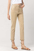 High Rise Mom Jeans - Rocca & Co