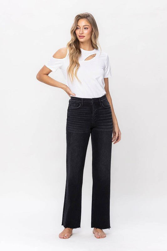 High Rise Relaxed Dad Jeans - Rocca & Co