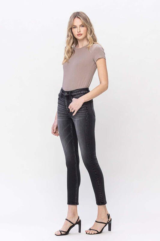 High Rise Skinny Jeans - Rocca & Co