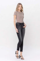 High Rise Skinny Jeans - Rocca & Co