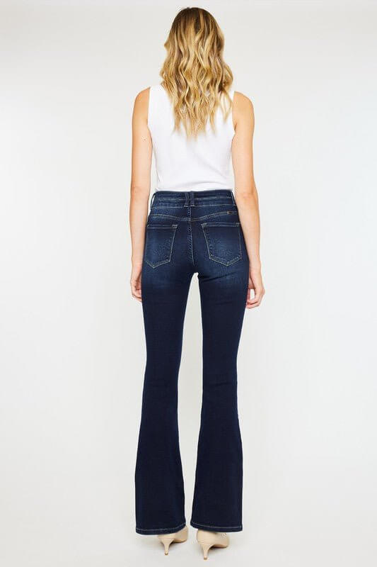 High Rise Wide Waistband Skinny Bootcut - Rocca & Co