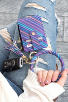 Key Ring Wallet Bracelet ID Zip Up - Rocca & Co