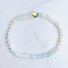 Lovely Stone Beads Stretch Bracelet - Rocca & Co