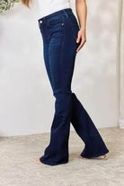 Mid Rise Flare Jeans - Rocca & Co