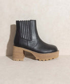 Oasis Society Aubrey Platform Paneled Boots - Rocca & Co