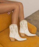 Oasis Society Houston Layered Panel Cowboy Boots - Rocca & Co