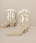 Oasis Society Houston Layered Panel Cowboy Boots - Rocca & Co