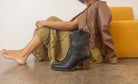 Oasis Society Two Paneled Western Boots - Rocca & Co